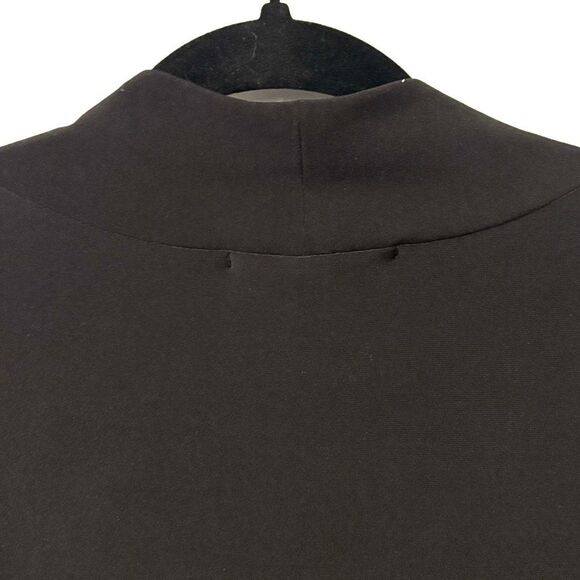Sympli 16 NEW black deep U trapeze top short cap sleeve blouse - Picture 5 of 11